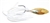 Southern Flash Swim Jig White Gold #4 7/16