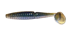 There's another addition to the EZ Swimbait family!  The 3.75" EZ Vibe combines all the features of our best selling boot tail lure with some modifications to add VIBRATION!  Featuring a ribbed body design the ridges provide subtle undulation while swimmi