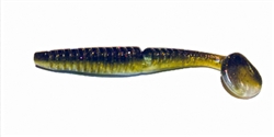 There's another addition to the EZ Swimbait family!  The 3.75" EZ Vibe combines all the features of our best selling boot tail lure with some modifications to add VIBRATION!  Featuring a ribbed body design the ridges provide subtle undulation while swimmi