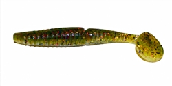 There's another addition to the EZ Swimbait family!  The 5" EZ Vibe combines all the features of our best selling boot tail lure with some modifications to add VIBRATION!  Featuring a ribbed body design the ridges provide subtle undulation while swimmi