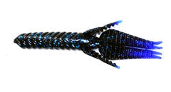 Why Not Black Blue Glitter Blue Tail