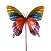 Eangee Home Design Garden Stake Butterfly Rainbow (m610021d)