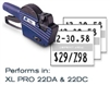 xl pro 22da pricemarkers