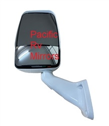 714183 Velvac Rv White Driver Mirror Non Powered