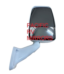 714184 Velvac Rv White Passenger Mirror Non Powered