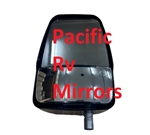 714579 Velvac RV Driver Black Mirror Head