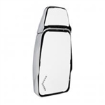 714989 Velvac Mirror Head: Chrome with Heated/Remote Control Adjustable Full Flat Glass with Signal Mirror Option