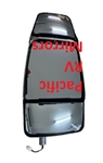 714992 Velvac RV Chrome Triple Glass Mirror Head Only, Passenger Side