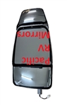 714993 Velvac RV Chrome Triple Glass Mirror Head Only, Driver Side