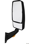 715136 Velvac RV Black Passenger Heated Remote Controlled Mirror