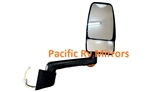 715680 Velvac RV Black Passenger Mirror Special Radius Base, 14" Arm with Turn Signal.