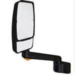 715703 Velvac RV Black Driver Mirror 8" Arm