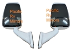 Velvac RV White Mirror Set Non-Powered Easy Install