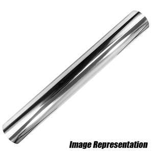 Performance World 130020 2.0" OD Straight Polished Aluminum Tubing