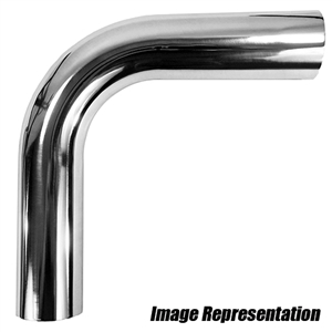 Performance World 130917 1.75" OD 90 Degree Polished Aluminum Tubing