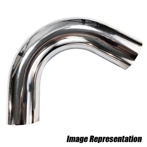 Performance World 131225 2.5" OD 120 Degree Polished Aluminum Tubing