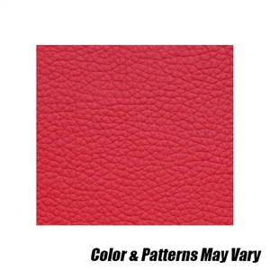 Performance World 270102 Red Synthetic Leather Seat Material - Sold per yard.