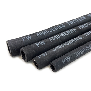 Performance World 300008 3000-Series 8AN 300PSI Twist-Lok Non-Woven Fuel Hose NHRA Accepted. Sold/ft.