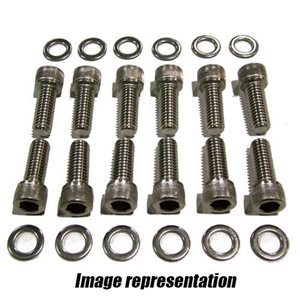 Performance World 3202S Stainless Steel Water Pump Bolt Kit. Fits SB and BB Chevrolet