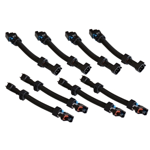 Performance World 324638 EV6 Harness to Multec Fuel Injector Adaptors 8/pk