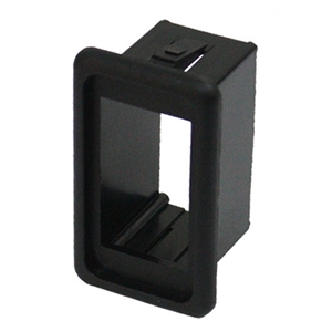 Performance World 325003 Single Mount Panel for Modular Rocker Switch. Fits 325200 through 325214.