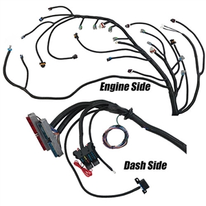Performance World 329059 2005-2014 Gen IV 24X LS2/LS3 with T56 or Non-electric A/T LS / LSx Engine Swap Wiring Harness
