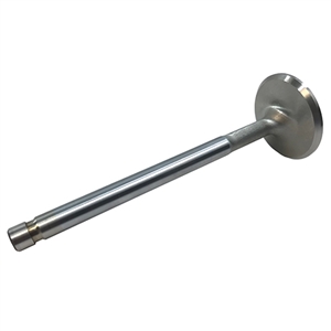 Performance World 360026 SBC/SB Mopar 1.60" x 5.02" 11/32" Stainless Steel Exhaust Valves. Set/8. .100" long.