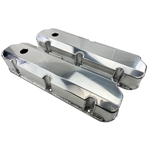 Performance World 366241P SB Ford 289-351W Polished Fabricated Aluminum Valve Covers
