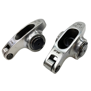 Performance World 368200 SS Series Stainless Steel Roller Rocker Arms. Fits SB Chevrolet 1.50 Ratio with 3/8" studs.
