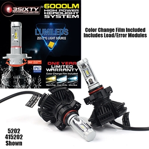 Performance World 415001 6000LM H1 High Power LED Headlight Kit