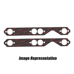 Performance World 416 Super-Thick Header Gaskets Fits SB Chevrolet 283-400 1.42" Square Port. Pair.
