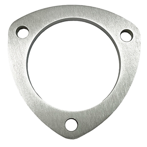 Performance World 427026 Stainless Steel 3" 3-Bolt 3/8" Thick Exhaust Flange. 1/pk.