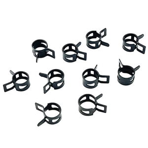 Performance World 460010 10mm Spring Clamps. Black. 10pk.
