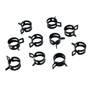 Performance World 460013 13mm Spring Clamps. Black. 10pk.