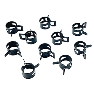 Performance World 460014 14mm Spring Clamps. Black. 10pk.