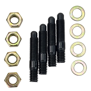 Performance World 488150 Bullet-nosed Carburetor Stud Kit. 4pcs