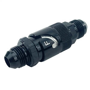 Performance World 550008 8AN Male Inline Dry Quick Disconnect Fitting