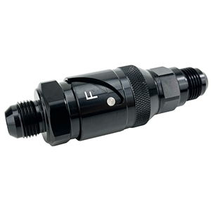 Performance World 550010 10AN Male Inline Dry Quick Disconnect Fitting