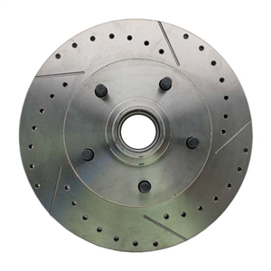 Performance World 5514LX  Drilled and Slotted Rotor (Left)