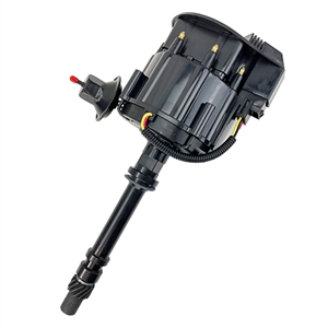 Performance World 6001BK BlackOut Series Performance HEI Distributor. Fits SB and BB Chevrolet. Black Cap.