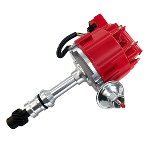 Performance World 6009 HEI Distributor. Fits Oldsmobile. Red Cap.