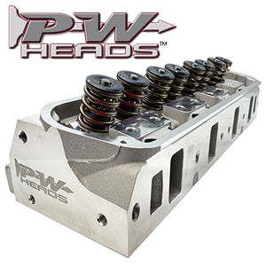 Performance World 60170A-2 PWHeads 175cc Aluminum Cylinder Heads Pair (complete for hydraulic roller camshafts). Fits SB Ford 289-351W