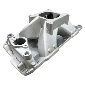 Performance World 650300 SB Chevrolet Single Plane Hi-Flow Intake Manifold