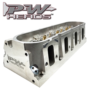 Performance World 68276 PWHeads Chevrolet LS3 LSx 273cc 15 Degree Rectangle Port Aluminum Cylinder Heads Pair (bare)