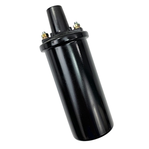 Performance World 684100 Rapid-Fire Oil-Filled 42kv Ignition Coil. Points Style 1.4 ohm. Black