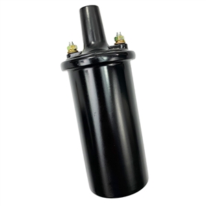 Performance World 684102 Rapid-Fire Oil-Filled 45kv Ignition Coil. CD/Breakerless Style 0.7 ohm. Black