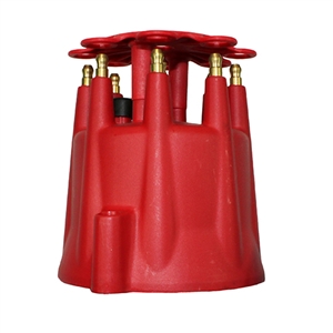 Performance World 689320  Replacement Distributor Cap for 688 Series & 689 Series Distributors. Red.