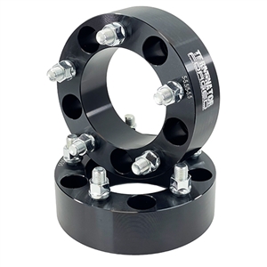 Performance World 707137 2" Thick Terminator Forged Billet Aluminum Wheel Spacers. Fits 5x5-1/2" to 5x5-1/2" Wheel. Pair.