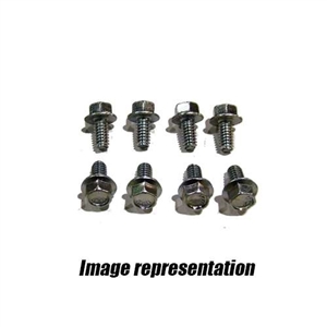 Performance World 7506H OE Style Flange-Lock Valve Cover Bolts. Fits BB Chevrolet