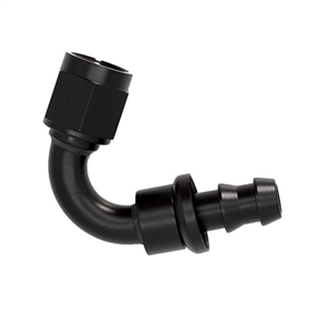 Performance World 812006 6AN 120 Degree Twist-Lok Hose End. Use with 300006 or 310006 Hose ONLY.